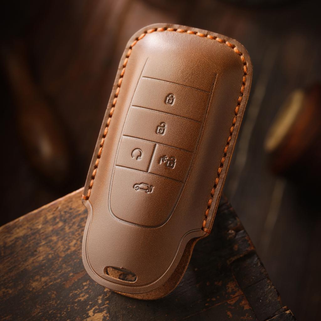 Retro Schlüsselhülle ist geeignet für GAC AION Y Schlüsseltasche AION S70/80 Autolederhülle Ring