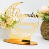 Eid Mubarak Ornaments Ramadan Decortion for Home 2026 Islam Muslim Party Supplies Ramadan Kareem Aid Eid al-Fitr Decor Kid Gifts