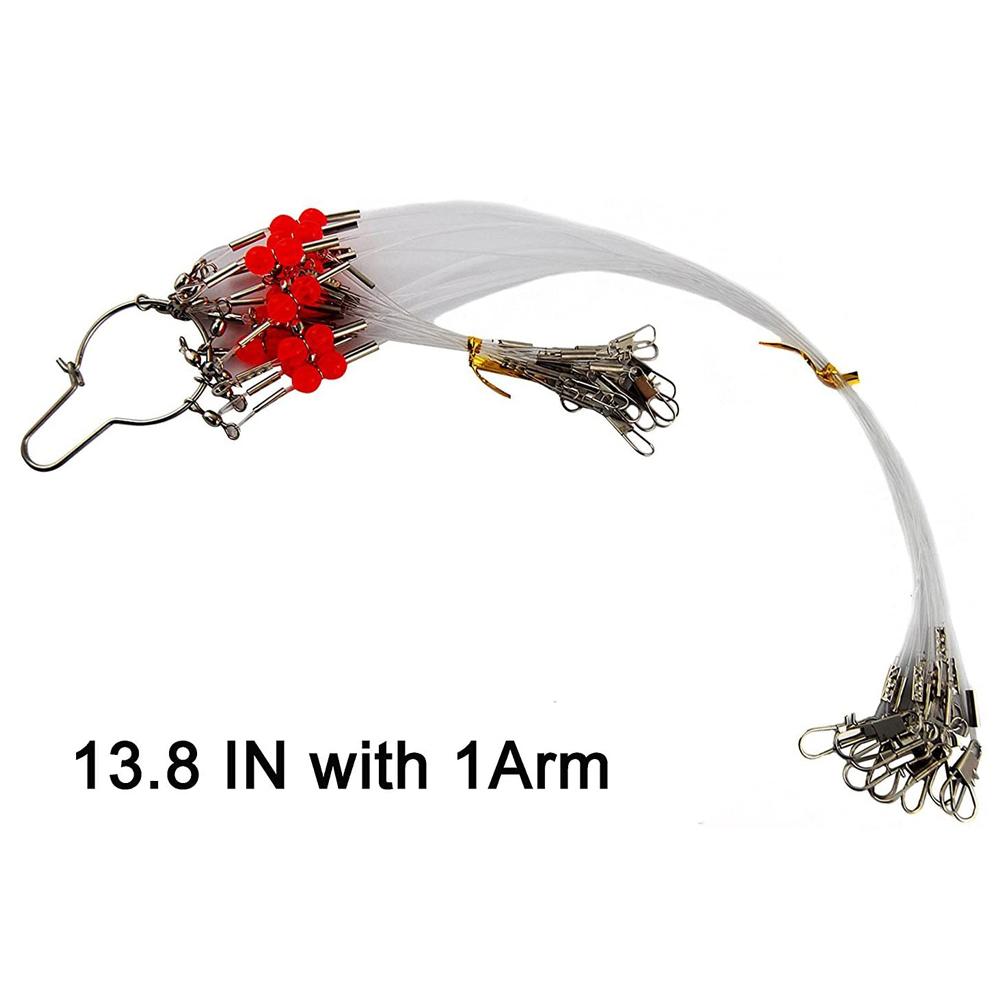 

24 шт./пакеты Нейлоновый рыболовный поводок с вертлюжками, застежками, бусинами, отводами, рыболовными приманками, рыболовными снастями, аксессуарами, проволочный поводок