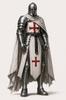 Crusader Warrior Armor Suit Handmade Steel Knight Costume for LARP Reenactment