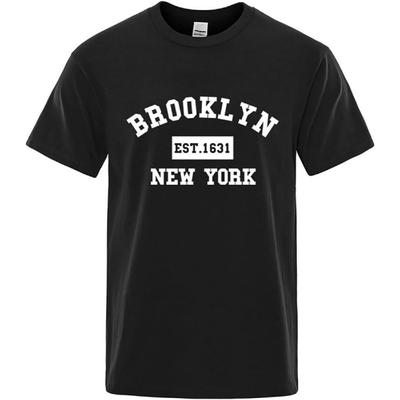 Brooklyn New York NY Vintage T-Shirt Shirts for Men Short Sleeve Casual Funny Comfy Trendy Athletic T Shirts 2025