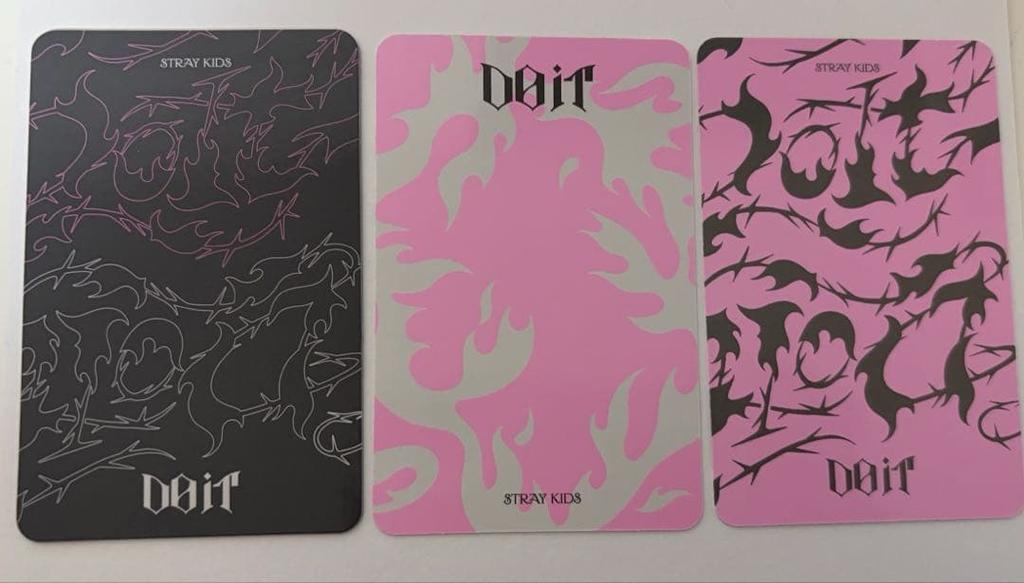 [USED] Straykids Hyunjin DoIT Chemi Trading Cards Enclosed Trading Cards Lenticular