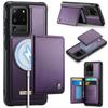 For Samsung Galaxy S20 Ultra Magnetic Case CASEME ME80 Series Leather PC TPU Phone Cover with Detachable Wallet
