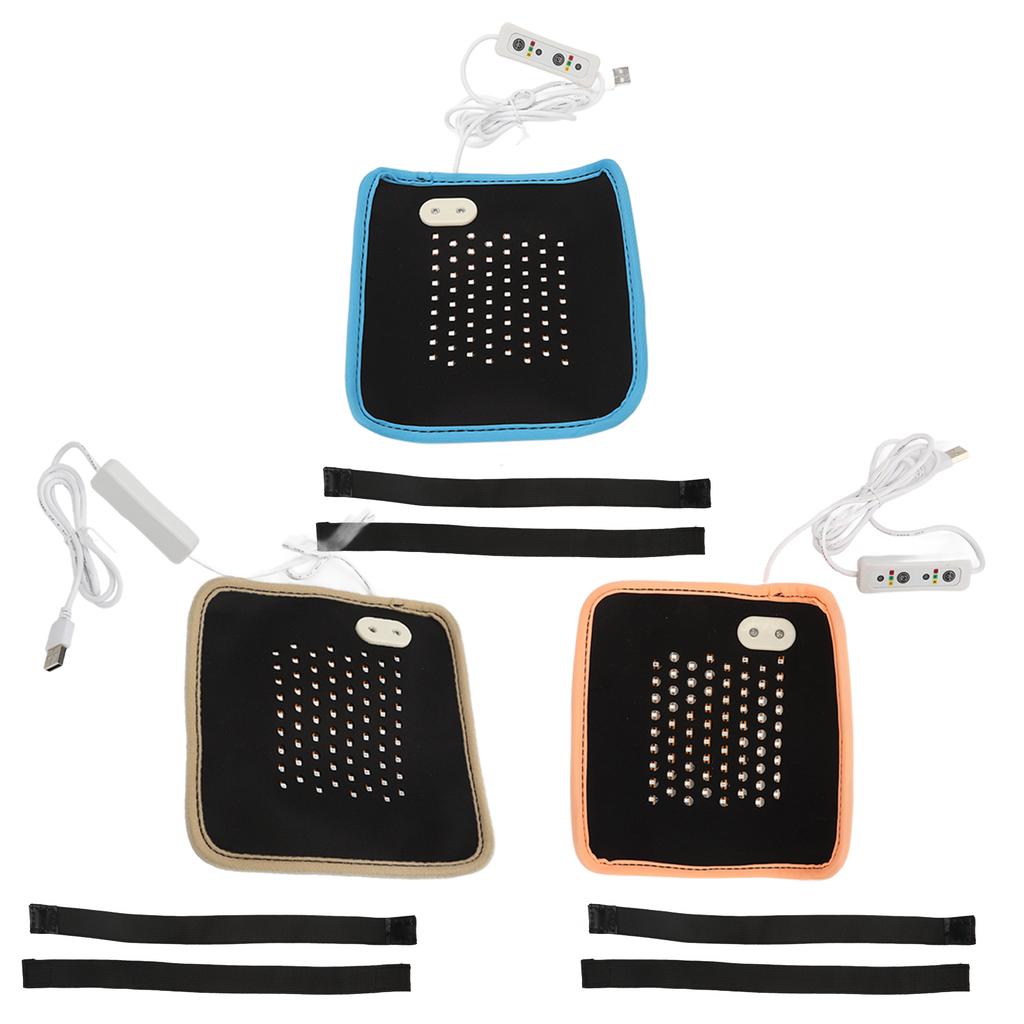 72 Light Chips Prostate Physiotherapy Pad Infrared Light Promote Circulation Treatment Pad for Belly