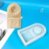 Moon Castles Epoxy Resin Mold Nonstick Fondant Chocolate Mold Table Ornament Making Tool Scented Candle Mold Enduring