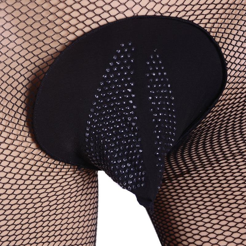 Summer Sexy Fishnet Socks Muse Stockings Men'S Black Stockings Hollow Hollow Holes Large Mesh Small Mesh Fishnet Socks