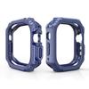 2 In 1 TPU Case for Apple Watch 41mm 45mm 40mm 44mm 49mm Hollow Shockproof Bumper Protector Cover for iWatch Ultra 9 8 7 6 5 SE