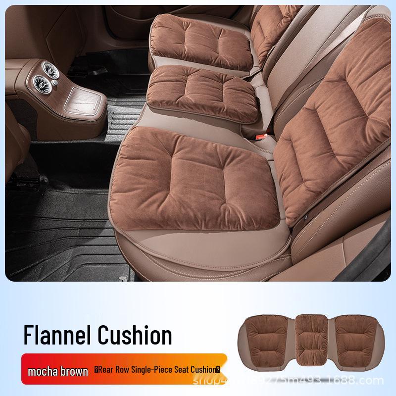 Flannel Lumbar Support Car Seat Cushion for ORA Good Cat, Lightning Cat, Ballet Cat, Black Cat, and White Cat Models.