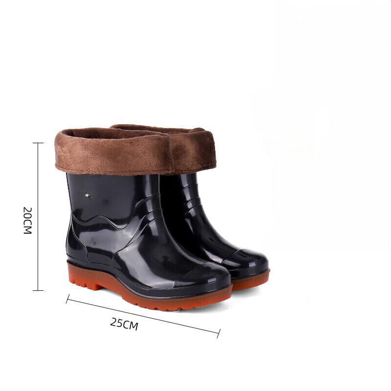 DAXTE Men s Low-Cut Waterproof Work Rain Boots EU 39-45