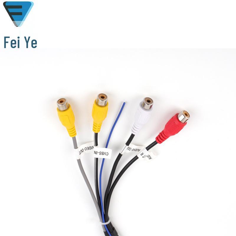 

Zhanxun Android Navigation RCA Audio Video Cable with 20P Pin Plug Shenzhen медный