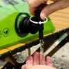 Camping Water Container 8L Leakproof Foldable Pouch Portable Water Bag with Spigot for Outdoor Hiking Backpacking Fishing Travel