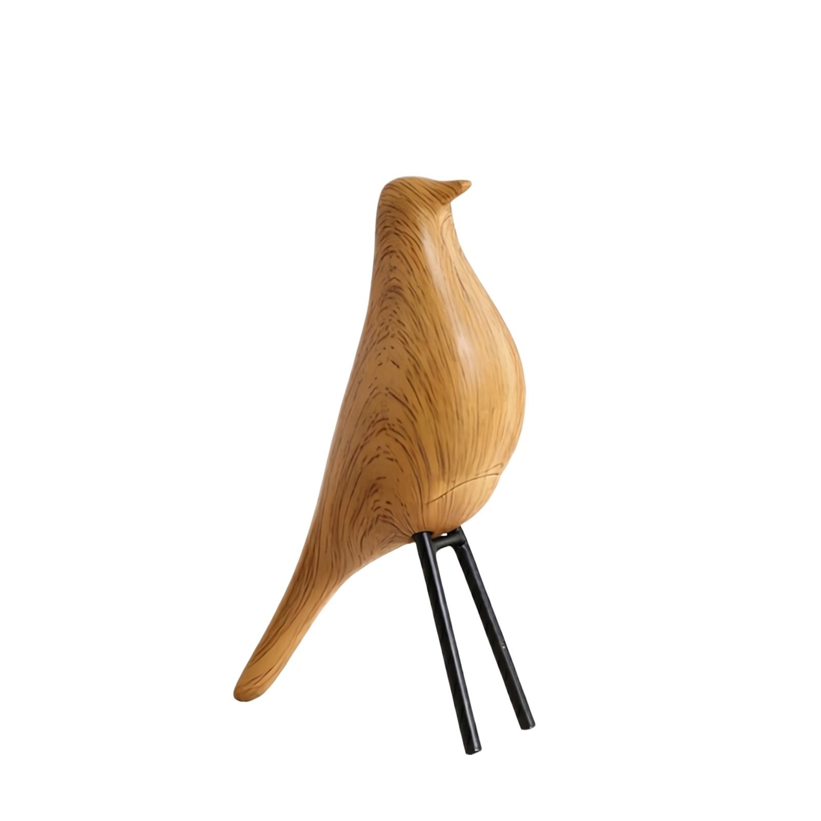

Creative Bird Sculpture Table Decor Modern Artistic Bird Figurine for Home Office Desktop Decoration Unique Minimalist Design one size
