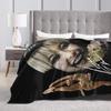 Alysa Liu American Figure Skater Blanket Flannel Throw Blanket For Sofa Home Soft Cozy Custom Quality Bedspread Present