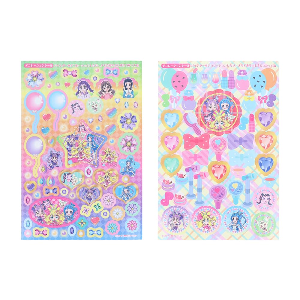 Sunstar Stationery PreCure Sticker Kimi to Idol PreCure 4524360A Binder,