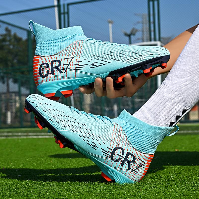Hochwertige Herren Fußballschuhe Society Outdoor Fußballschuhe TF/FG Sneaker Damen Nocken Original Kunstrasen Fußballschuhe Strapazierfähig