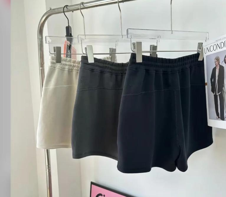 

Swift Speed Quick-Dry Cotton Elastic Waist Yoga Shorts S/2