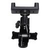 Clamp Design Headstock Phone Mount 360° Rotatable Guitar Clip Mount  For Viewing