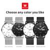 OLEVS 2996 Mens Watches Casual Fashion Original Slim Quartz Watch Waterproof Luminous Week Date Watches For Men Gifts Reloj
