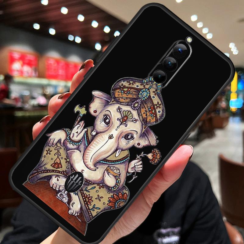 Ganesha Case For ZTE Nubia Red Magic 11 10 8 9 8S 9S 10S Pro Plus 10 Air 5G 6R 6 7 6S 7S Pro Cover