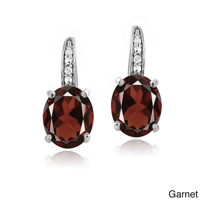 Zhenrong European & American Egg-Shaped Multi-Color AAA Zirconia Fashion Earrings