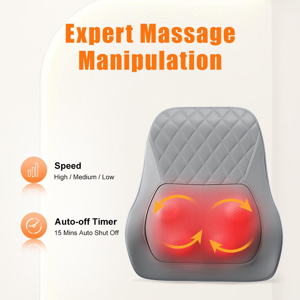 Multi-functional Kneading Massager: Neck, Back, Waist, Shoulder & Legs