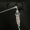Ancient Style Silver Tassel High-End Chinese Hairpin
