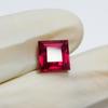 Bloody Red Ruby 4.35 Ct Natural Loose Gemstone CERTIFIED Square Cut P-4671-Ra