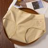 Women's Spring and Autumn Color Cotton Mid Waist 10A Antibacterial Crotch Underwear