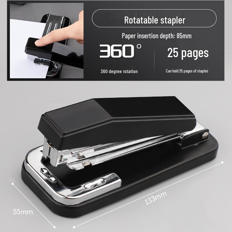 

2025 Large Rotatable, Multifunctional No. 12 Stapler for Thick Book Binding