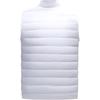 Anta Training Series Logo Stand Collar Slim Fit Warm Vest Men Vests Pure-White 152447925-1
