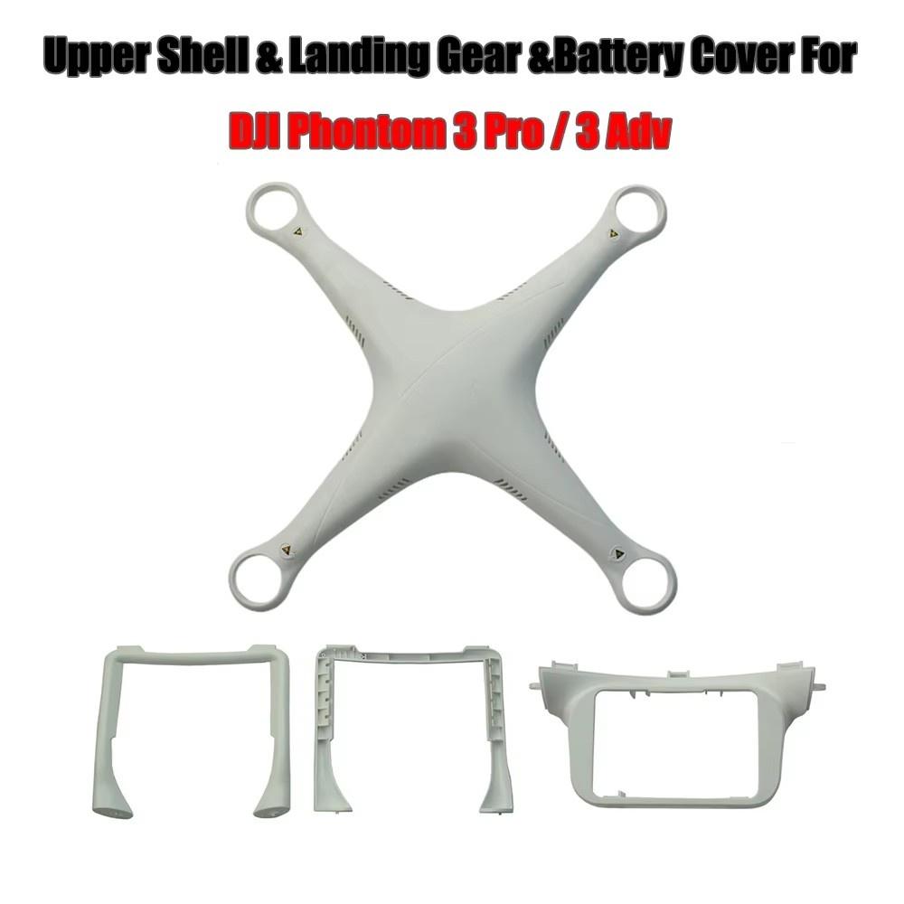 Top Shell for DJI Phantom 3 Pro Upper Frame Landing Gear Battery Cover For DJI Phontom 3 Pro/Adv Drone Repair Parts