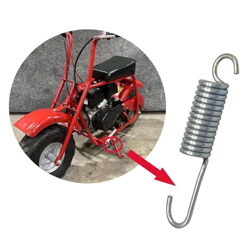 1/2pcs Motorcycle Kickstand Spring Universal for B200R CX100X RB200 Replacement Rustproof Spring Mini Bike Accessories