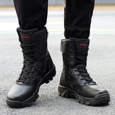 Men Male Masculine Botas Outdoor Leisure Boots Hiking Sneaker Motorcycle Ankle Boots Black Botas Walking Sneaker