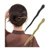 [Herbeluemily] Hairpin Hair Stick Hair Ornament Simple Hair Accessory Simple Japanese Style Wooden C Black + Green Brown HM-0131-R01-C