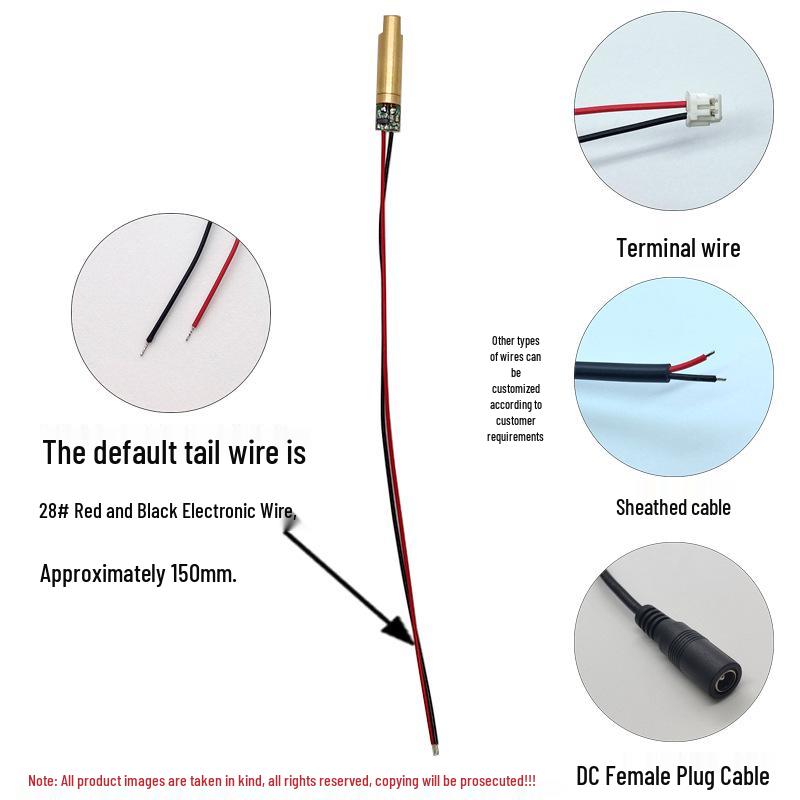 19mm 635nm 10mW Red Laser Dot Module