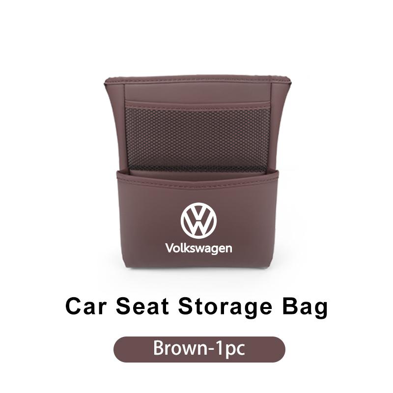 Large Capacity Car Center Console Seat Storage Bag For VW GTI Polo Passat Scirocco Tiguan T-ROC Touareg Touran CC Sportcoupe zw9