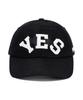 YESEYESEE Y.E.S Straw Cap Black