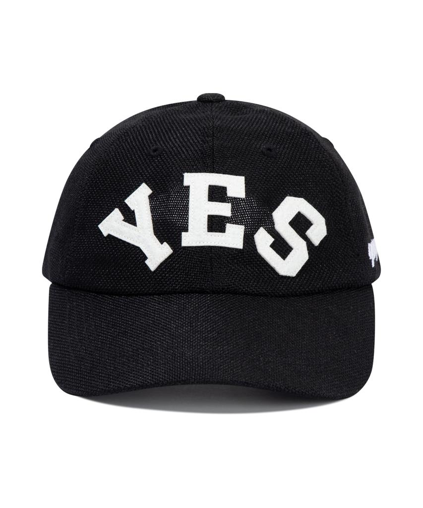 YESEYESEE Y.E.S Straw Cap Black
