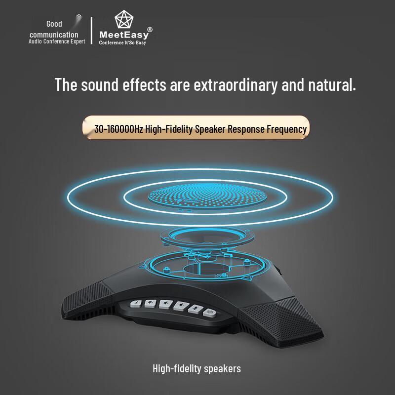 Meeteasy Wireless Omnidirectional Conference Microphone (CN version)