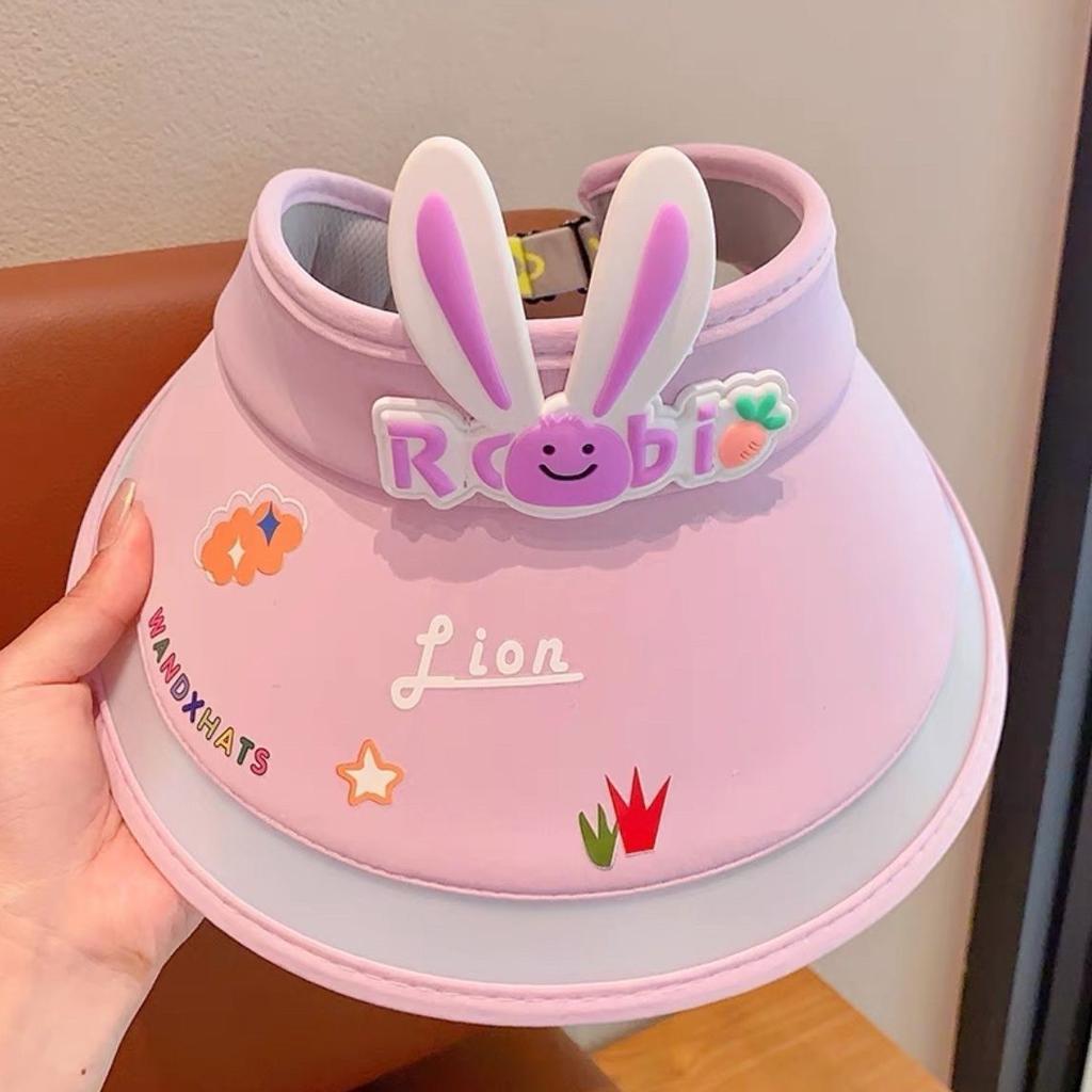 Kinder-Sonnenschutzhut mit Ventilatorhut UV-Mädchen leerer Oberteil-Sonnenhut Wiederaufladbarer Sonnenschutzhut Großer Schirm