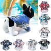 Pets Summer Coconut Tree Pineapple Print Hawaii Beach Shirt Blouse Dog Clothes