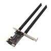 Network Card Adapter 1435ac 867Mbps Bluetooth 4.1 PCIEx1 with Dual Antenna for Windows 7 8 10 8DB Antenna