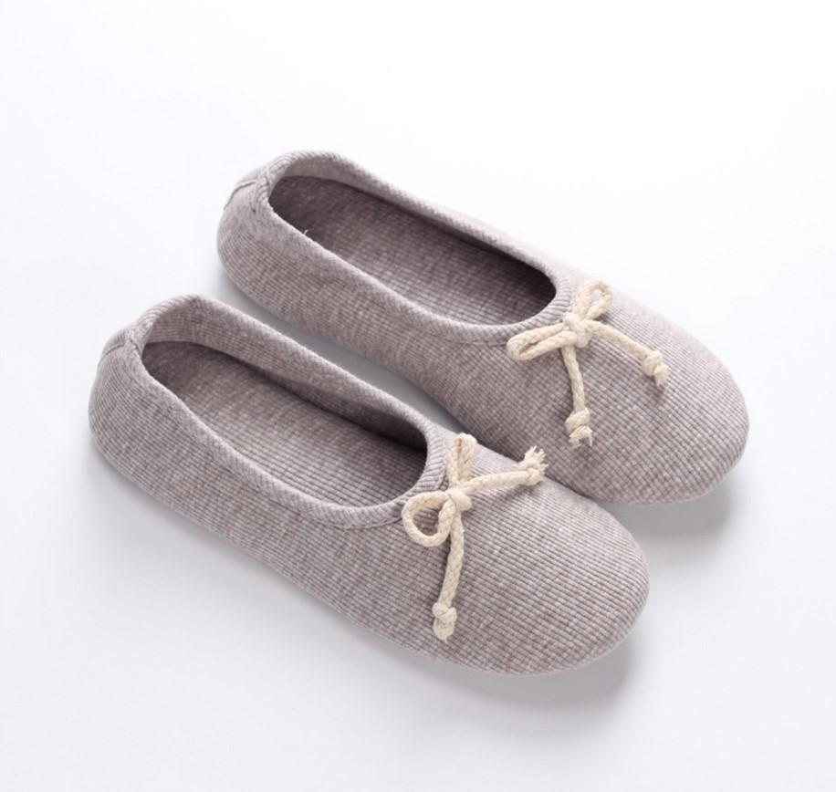 

Модные милые тапочки-бабочки для осени, женские домашние тапочки для спальни, с мягкой подошвой, хлопковые, теплые, обувь для взрослых, гостевые балетки, нескользящие, обувь для девочек 5