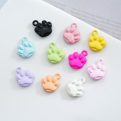10X12Mm Alloy Colored Cat Claw Pendant Necklace Bracelet Pendant Diy Handmade Jewelry Animal Claw Accessories Production