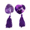 Lingerie Nipple Stickers Toys, Breast Decoration, Bdsm Exotic Accessories, Tassel Heart-shaped Sequins Breast Stickers For Men Women couple
