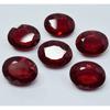 6 Pcs 180 Ct Natural CERTIFIED Bloody RED Ruby OVAL Loose Gemstone Lot Huge Size YY-258
