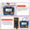 Insulation Resistance Tester 100VCelsius 250VCelsius 500VCelsius 1000V Resistance Tester with LCD Backlight Digital Display Screen