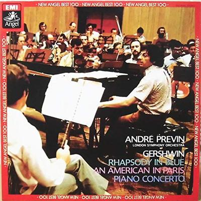 Disque Vinyle ANDRE PREVIN, LONDON SYMPHONY ORCHE - Gershwin: Rhapsody In Blue, An Amer EAC81082 ANGEL 1982 Japon Obi Classique Occasion