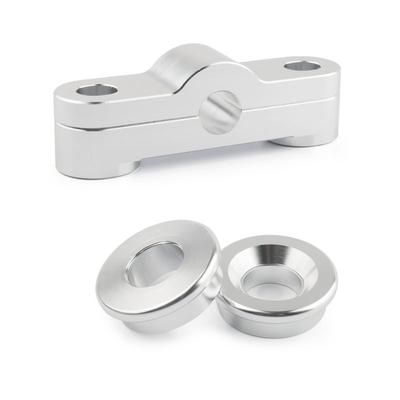 Shifter Bushing Kit, Front and Rear Solid Linkage Shifter Bushing Kit Aluminum for Honda Civic B-Series Engine B16 B18 B20