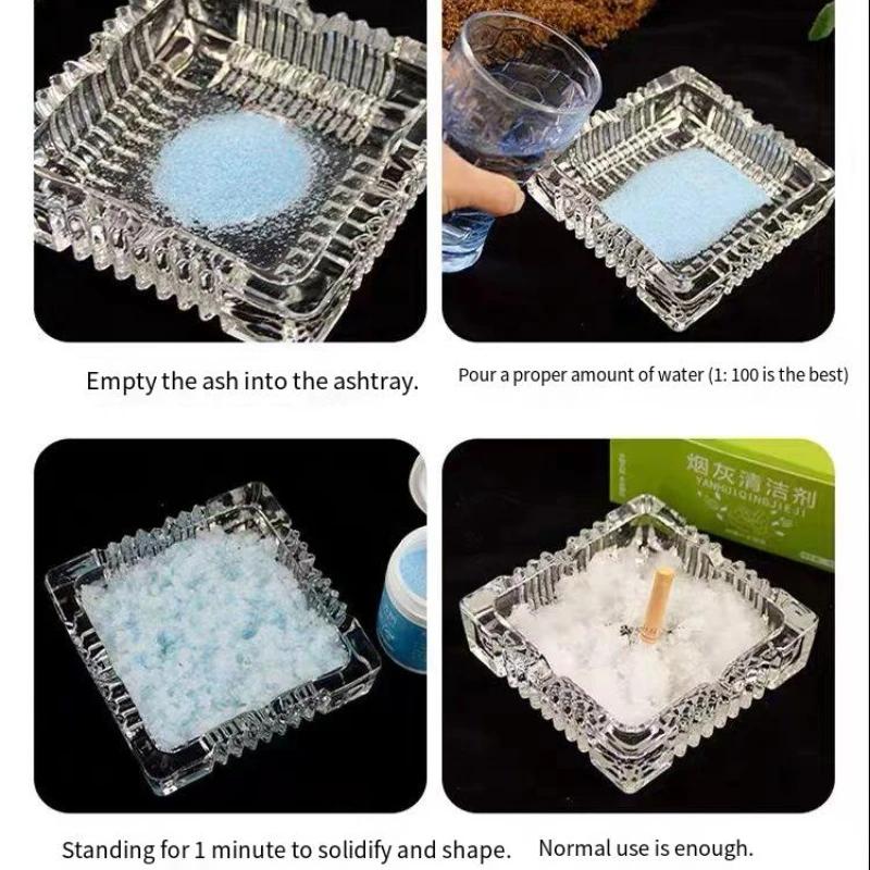 10 STÜCKE Lufterfrischer Rauchvernichter Aschenbecher Ascheabsorption Rußentferner Reiniger Rauchbeseitiger Staubentferner Raucherzubehör